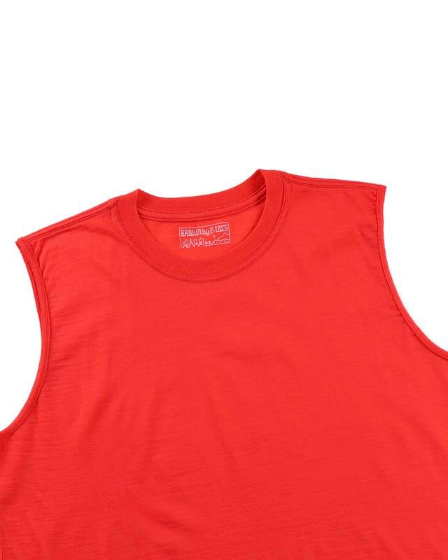 BROWN by 2-tacs / B35-KN008-1 BAA sleeveless｜ブラウンバイ