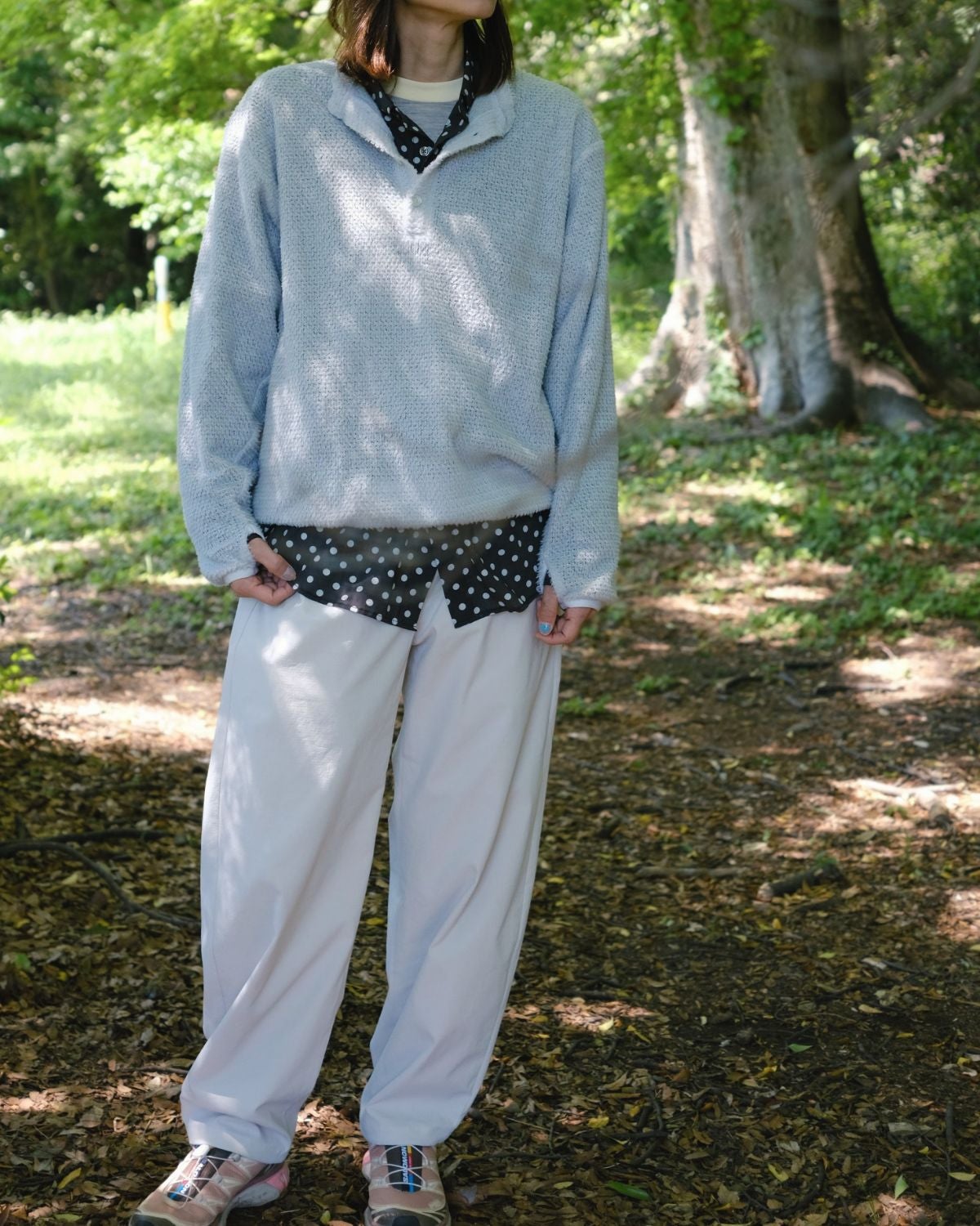 ANCBRACE / Alpha Over Henley Neck 90｜アンクブレイスの通販 - BLACK