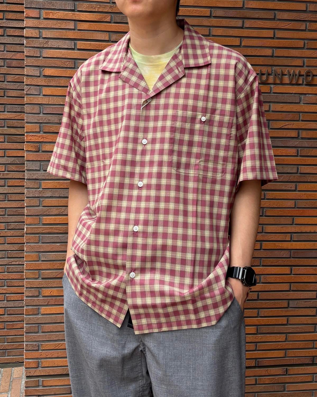 BROWN by 2-tacs / B35-S004 Open collar｜ブラウン バイ ツータックス