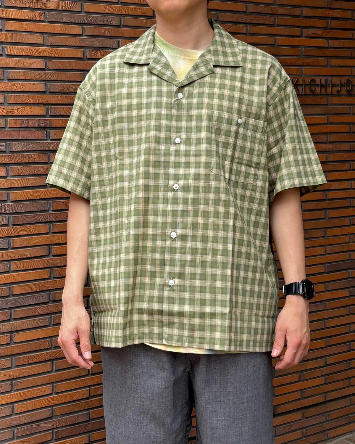 BROWN by 2-tacs / B35-S004 Open collar｜ブラウン バイ ツータックス