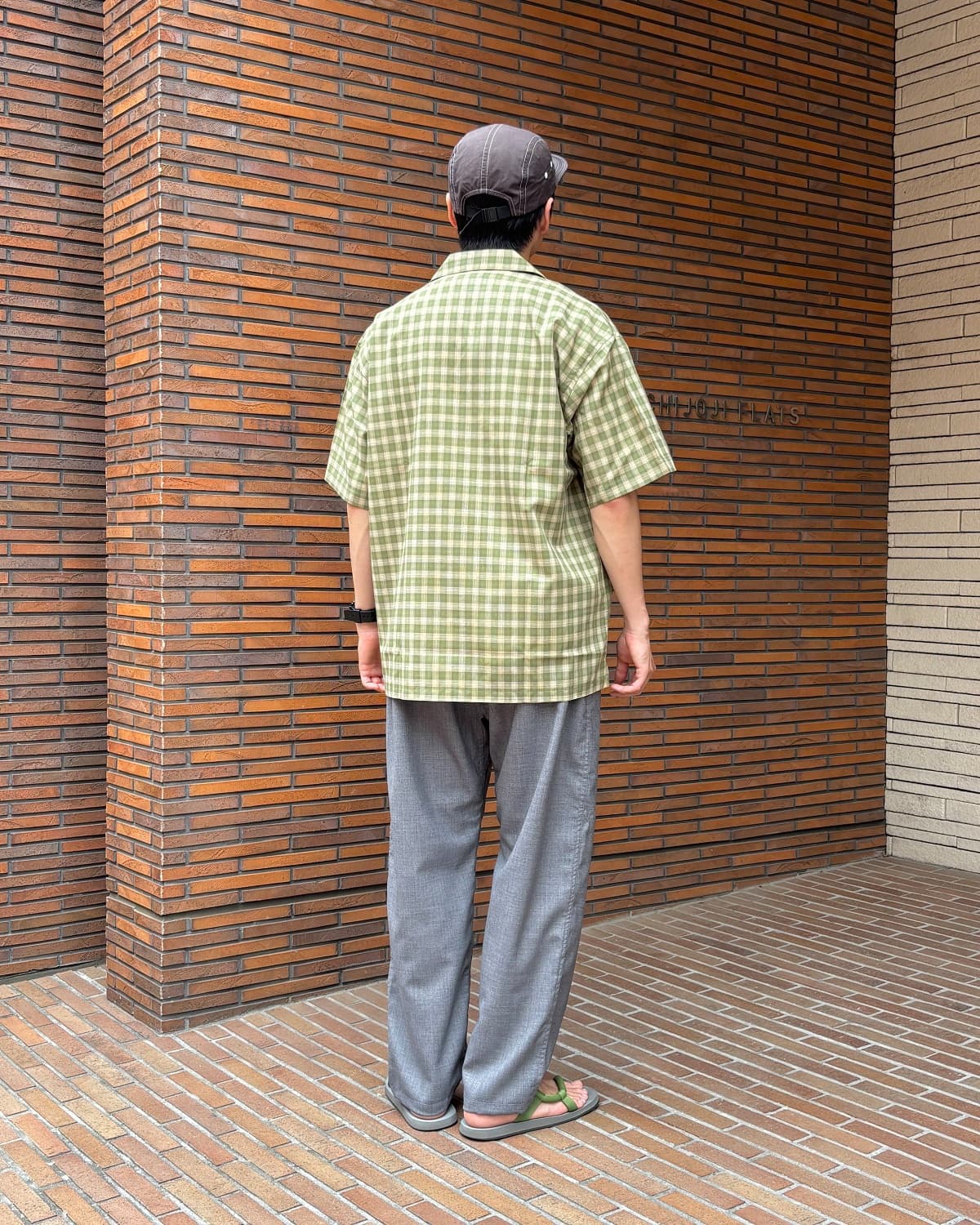 BROWN by 2-tacs / B35-S004 Open collar｜ブラウン バイ ツータックス