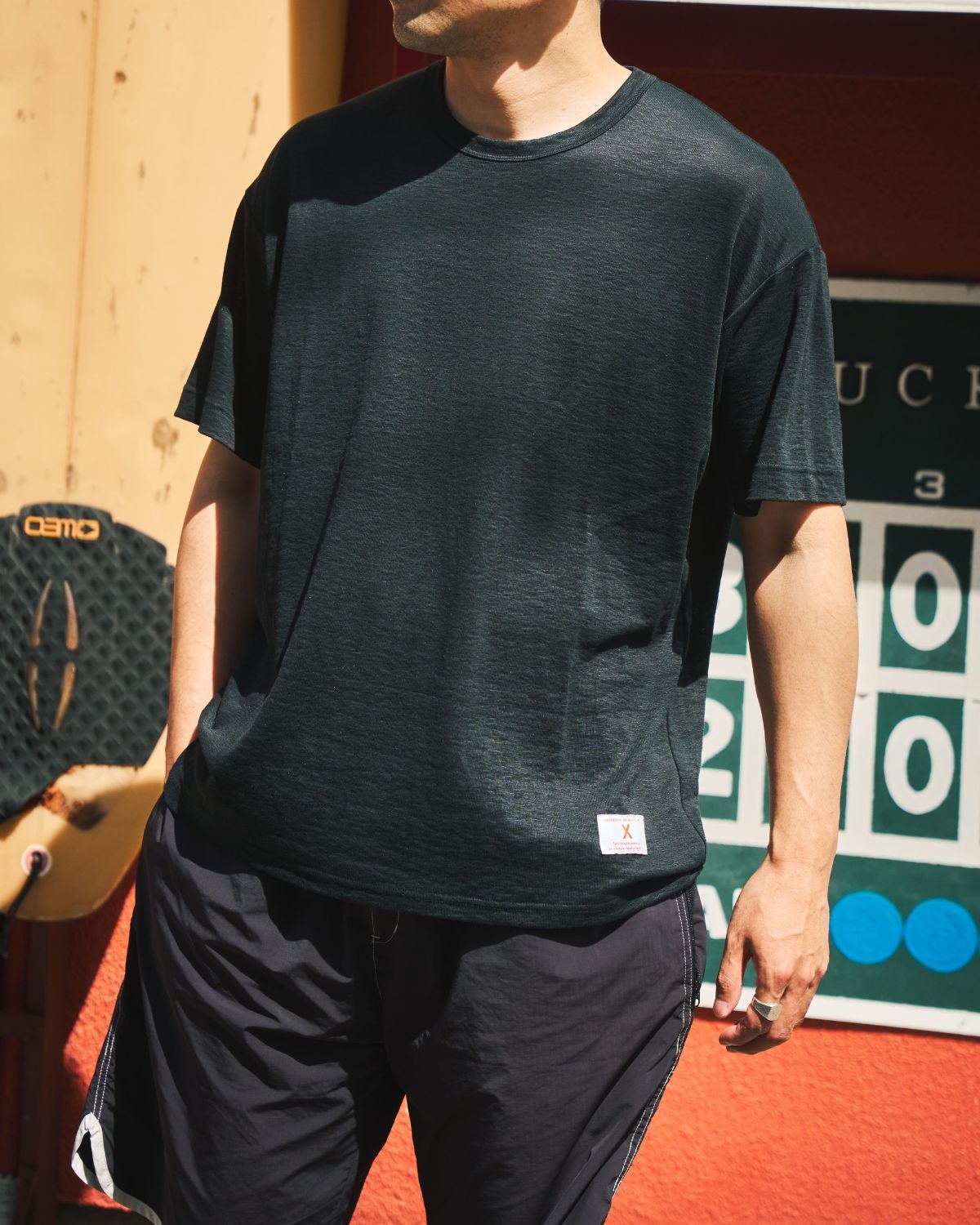 XXXXXSENSE / X TECH LINEN TEE｜エックスセンスの通販 - BLACK BRICK