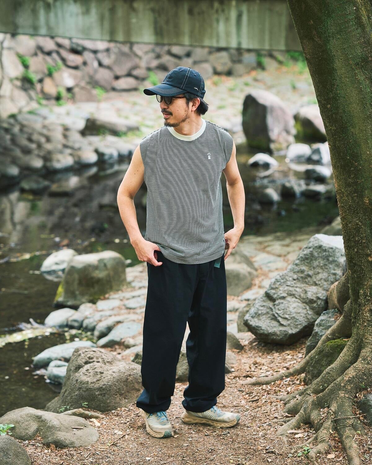 BLACK BRICK ORIGINALS / Hybrid Merino Cover Sleeveless(Men