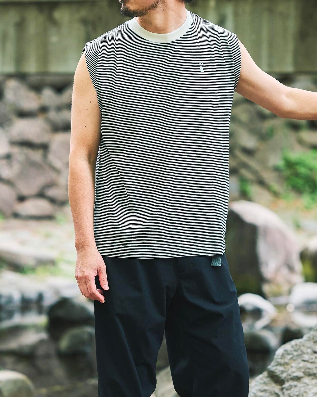 BLACK BRICK ORIGINALS / Hybrid Merino Cover Sleeveless(Men