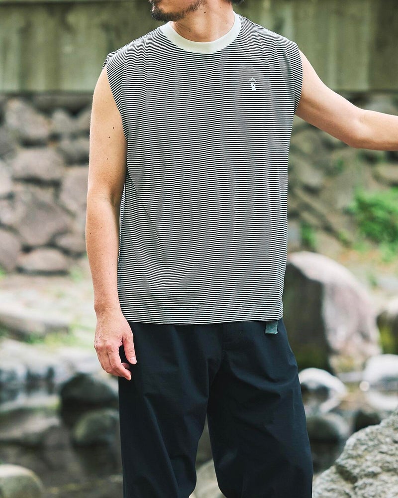 BLACK BRICK ORIGINALS / Hybrid Merino Cover Sleeveless(Men 