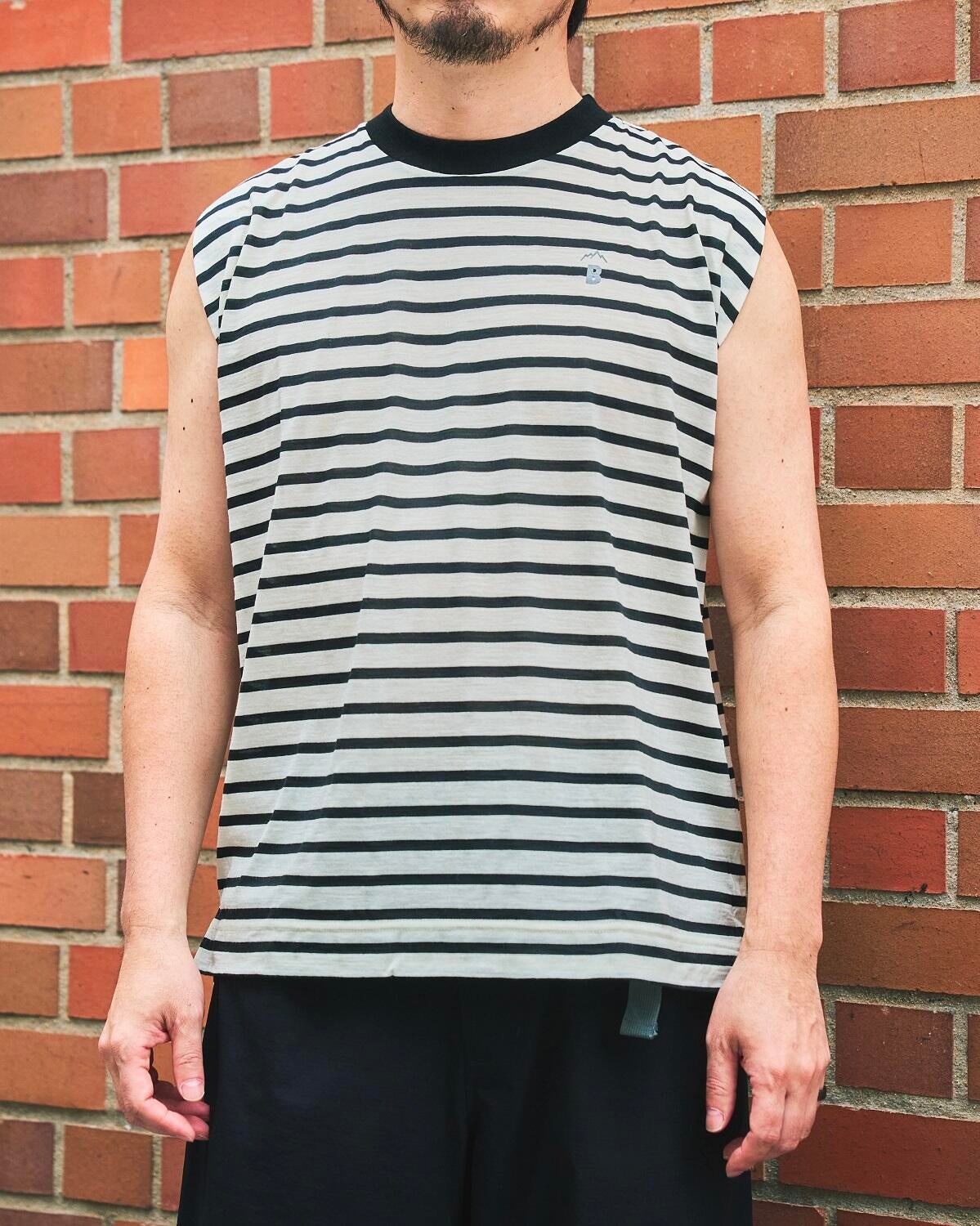 BLACK BRICK ORIGINALS / Hybrid Merino Cover Sleeveless(Men