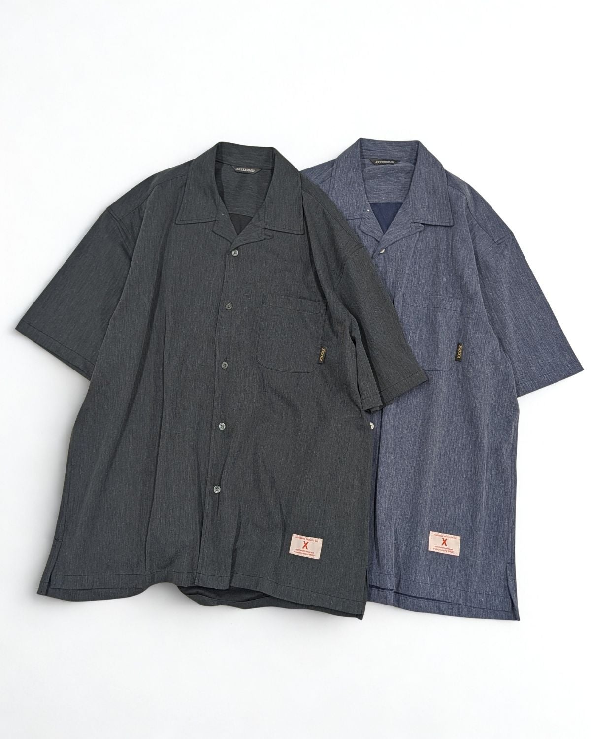 XXXXXSENSE / VINTAGE DRY OPEN COLLAR SHIRT｜エックスセンスの通販