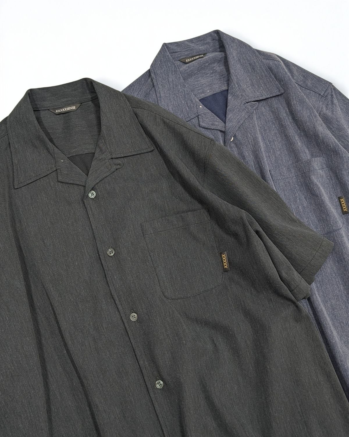 XXXXXSENSE / VINTAGE DRY OPEN COLLAR SHIRT｜エックスセンスの通販