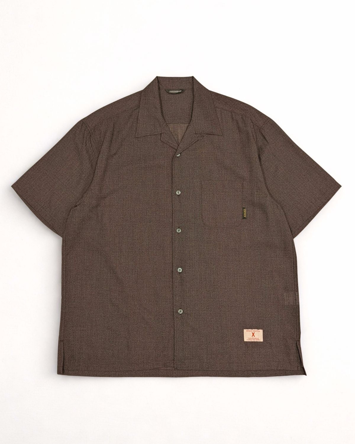 XXXXXSENSE / URBAN DYEING ULTIMATE LIGHT MERINO WOOL OPEN COLLAR