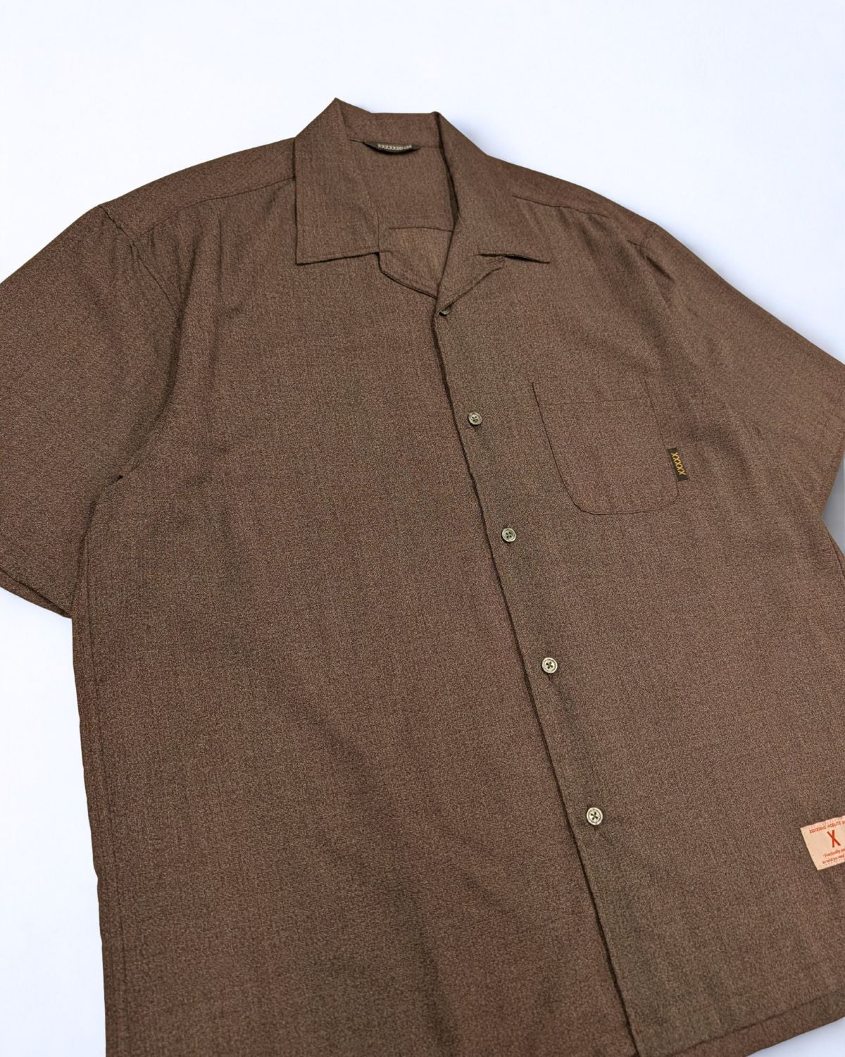 XXXXXSENSE / URBAN DYEING ULTIMATE LIGHT MERINO WOOL OPEN COLLAR