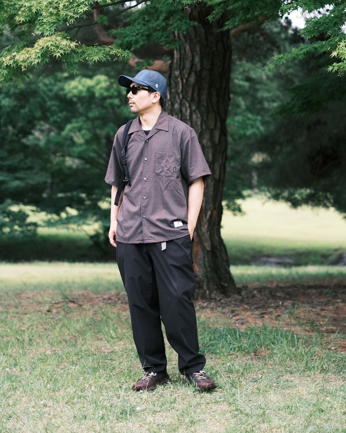 XXXXXSENSE / URBAN DYEING ULTIMATE LIGHT MERINO WOOL OPEN COLLAR