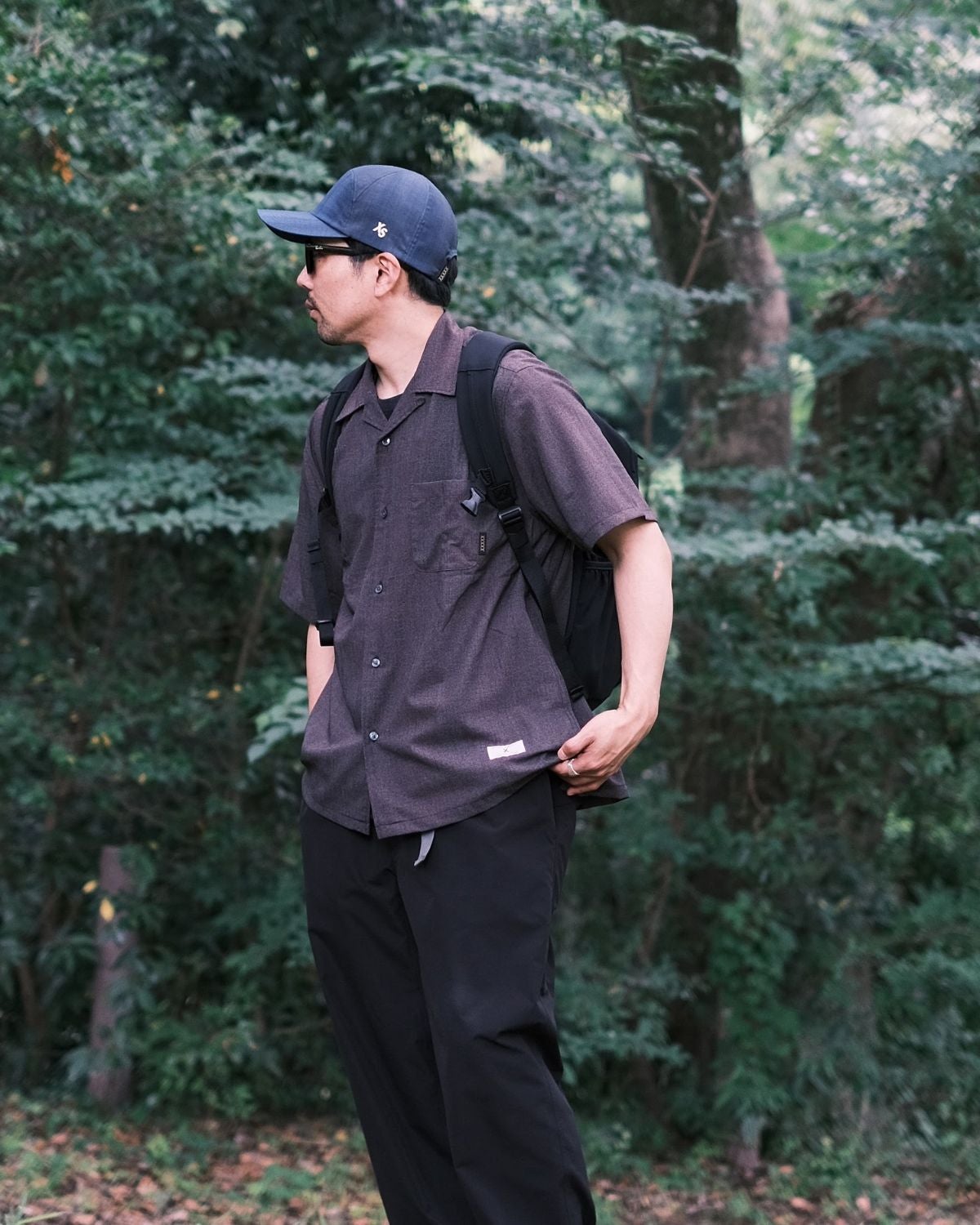 XXXXXSENSE / URBAN DYEING ULTIMATE LIGHT MERINO WOOL OPEN COLLAR