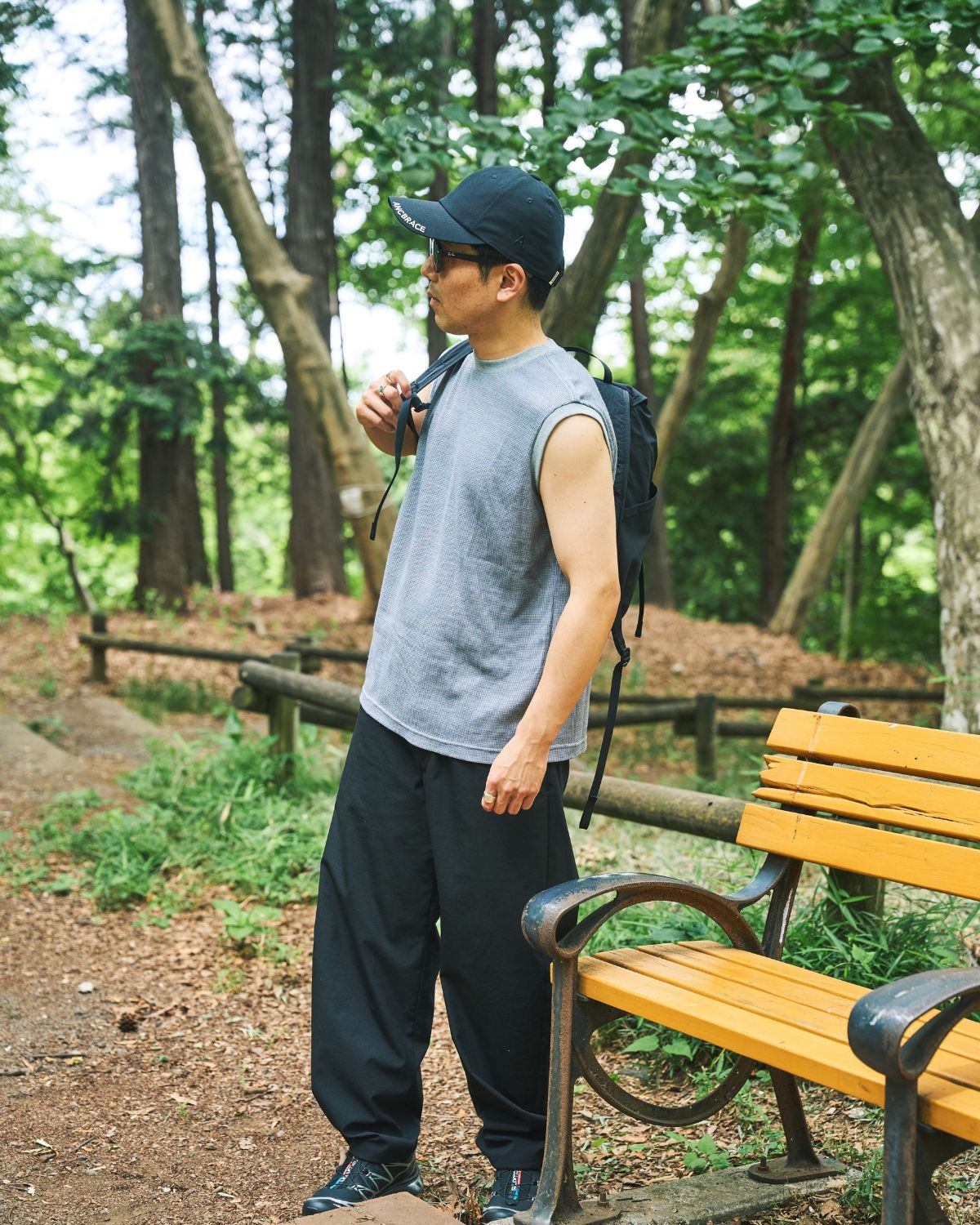 ANCBRACE / Comfort Merino Waffle Sleeveless｜アンクブレイスの通販