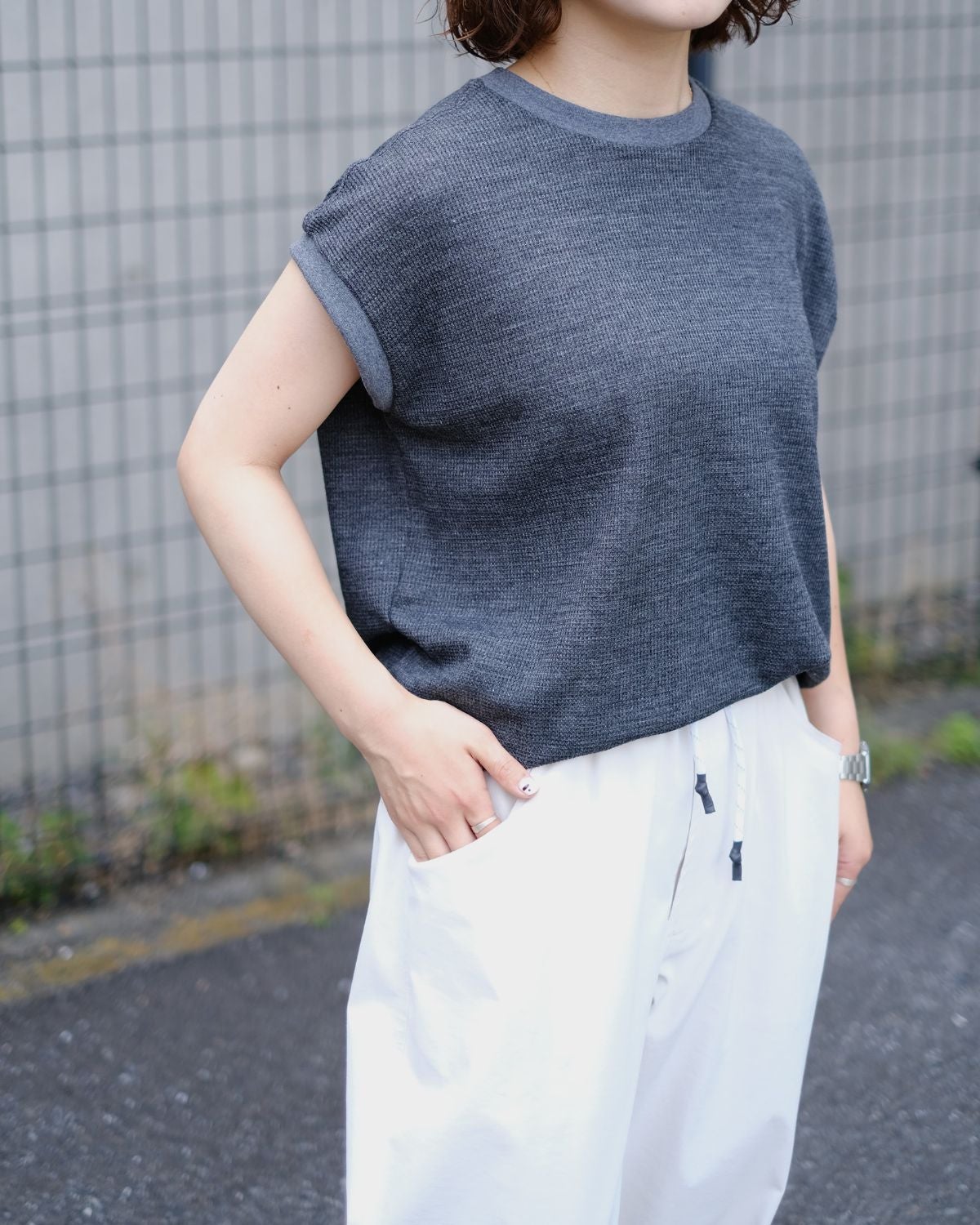 ANCBRACE / Comfort Merino Waffle Sleeveless（Women）｜アンク