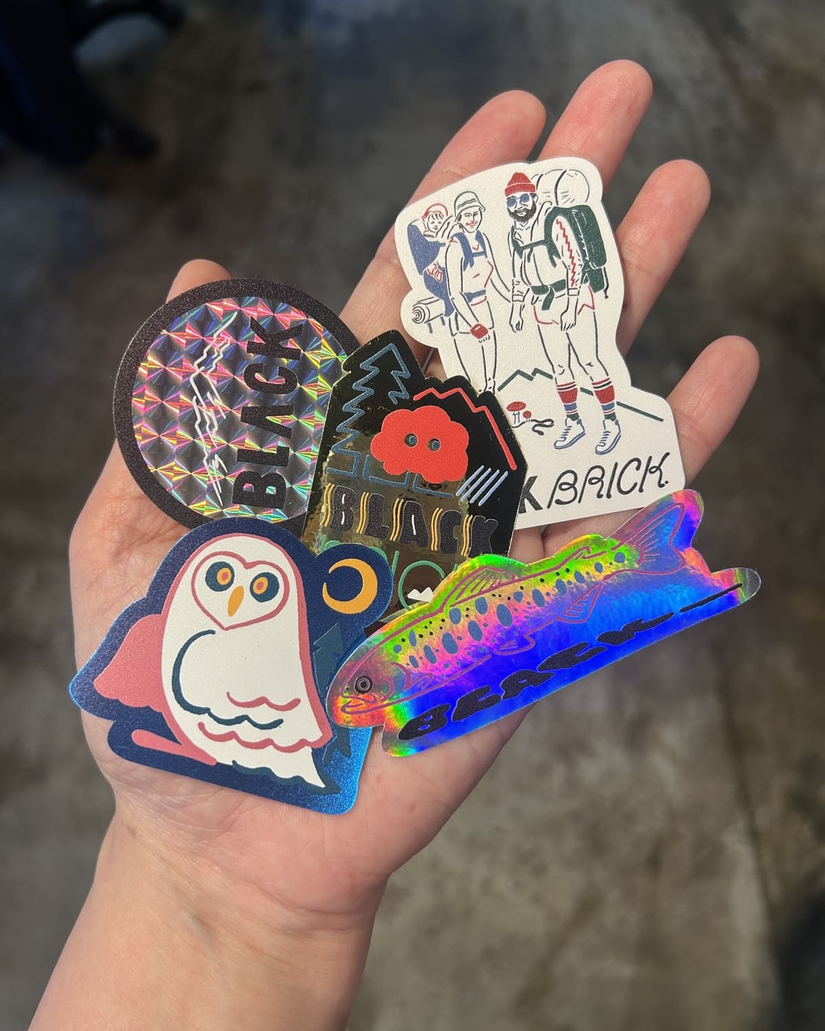K☆ 2枚目 BLACK BRICK / Sticker Set 2｜ブラックブリックの通販 - BLACK BRICK