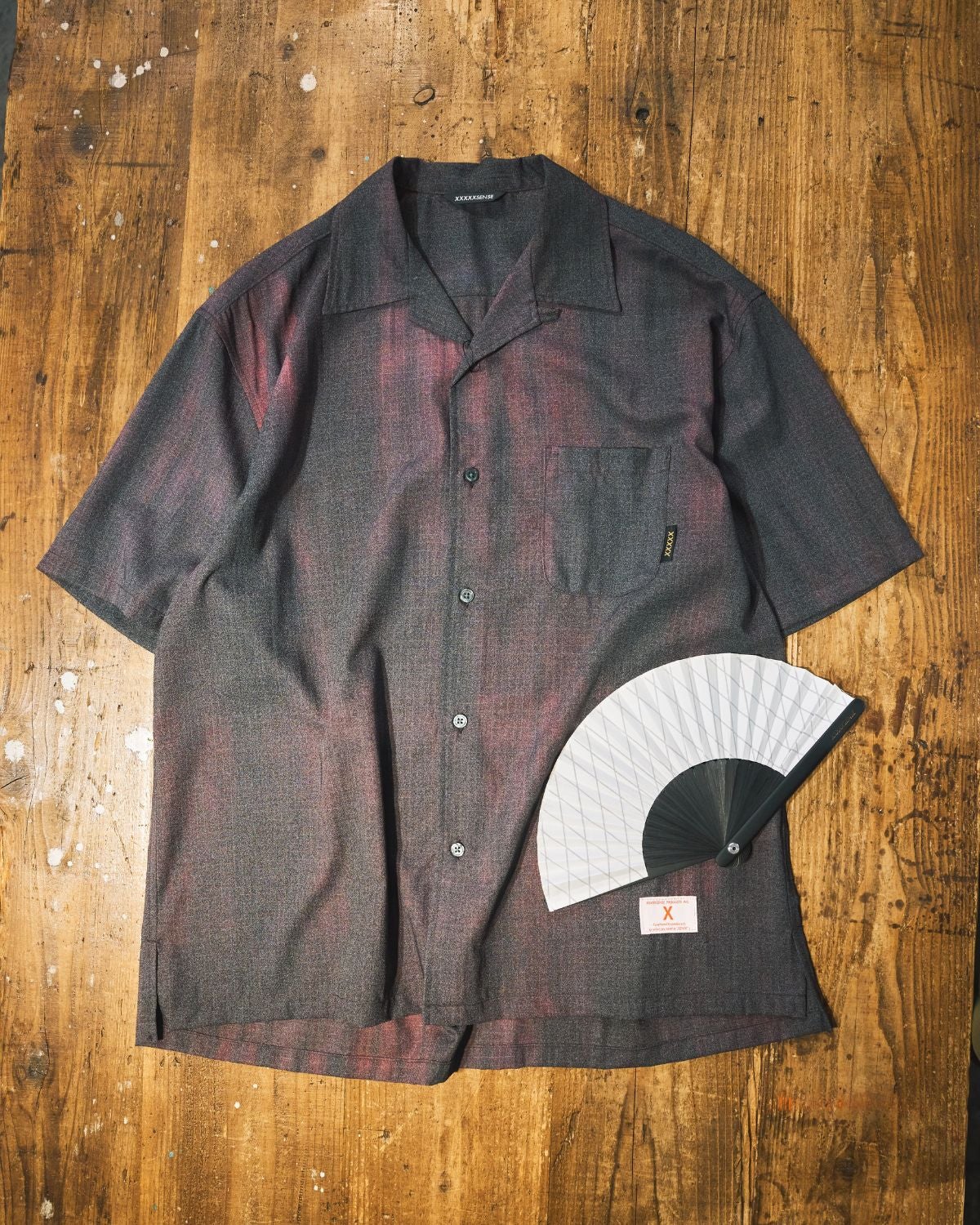 XXXXXSENSE / FOLDING FAN 扇子 X-PAC｜エックスセンスの通販 - BLACK