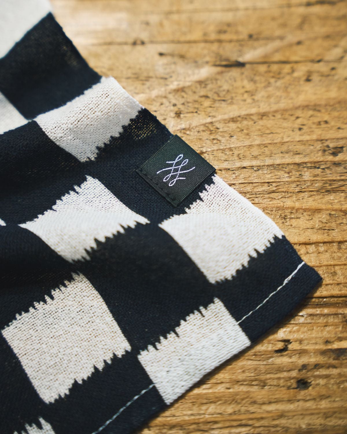 XXXXXSENSE / TENUGUI TOWEL 注染 市松｜エックスセンスの通販 - BLACK
