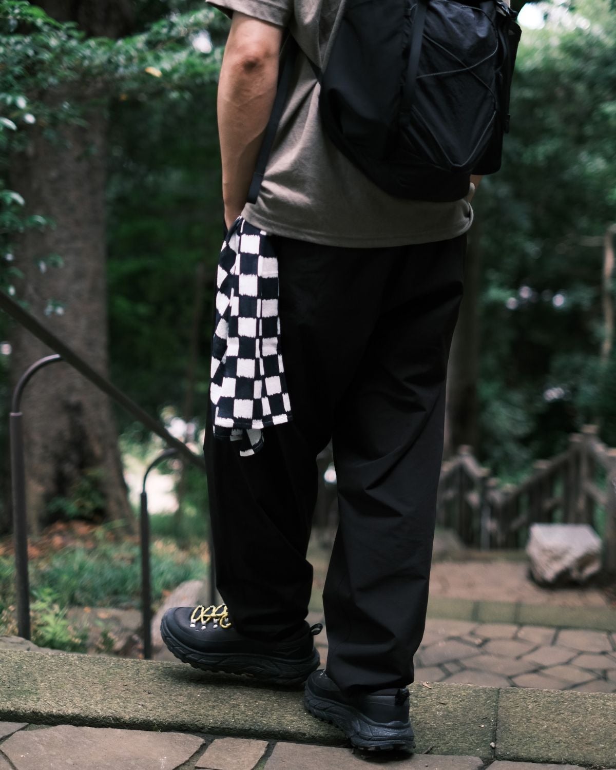 XXXXXSENSE / TENUGUI TOWEL 注染 市松｜エックスセンスの通販 - BLACK