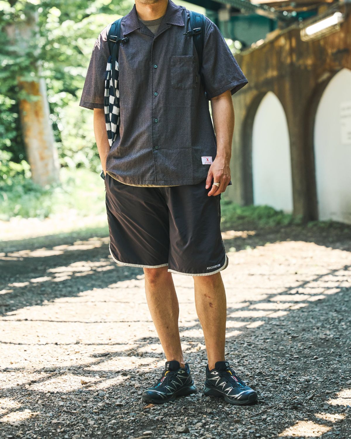 XXXXXSENSE / 80's URBAN RUN SHORTS｜エックスセンスの通販 - BLACK BRICK