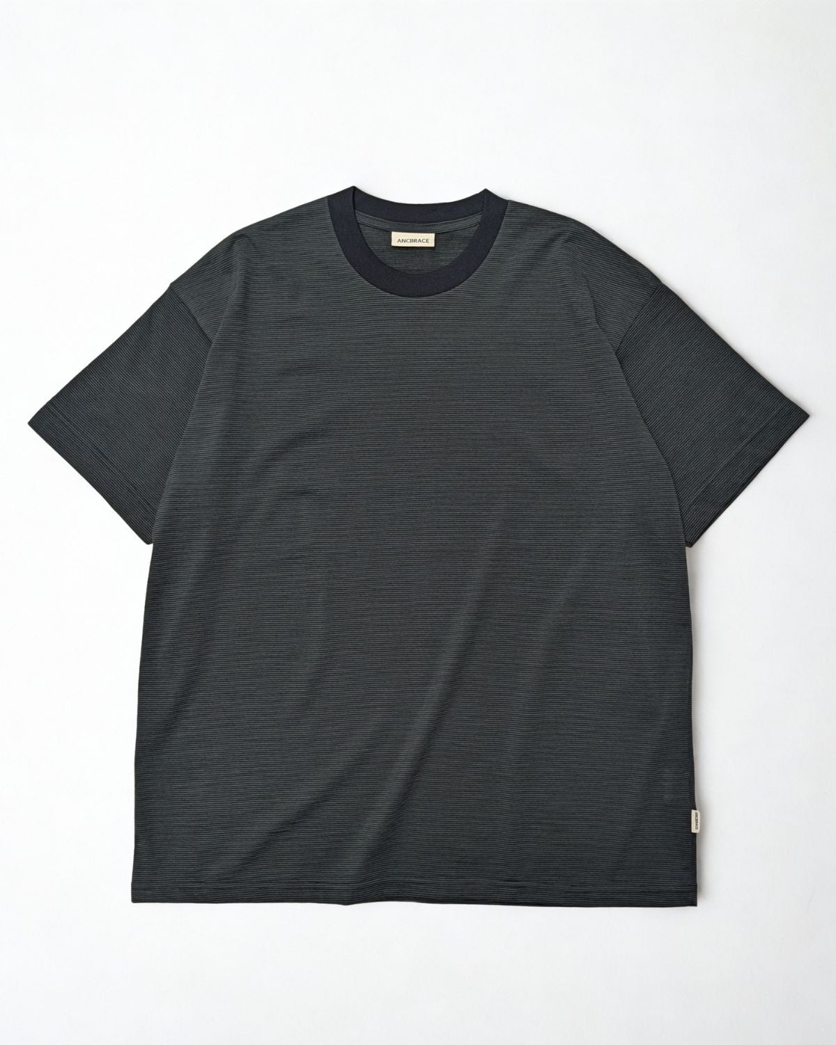 ONCメリノ　ボーダー メリノTシャツ ブラック サイズ5 ANCBRACE / Comfort Merino Border Tee｜アンクブレイスの通販 - BLACK