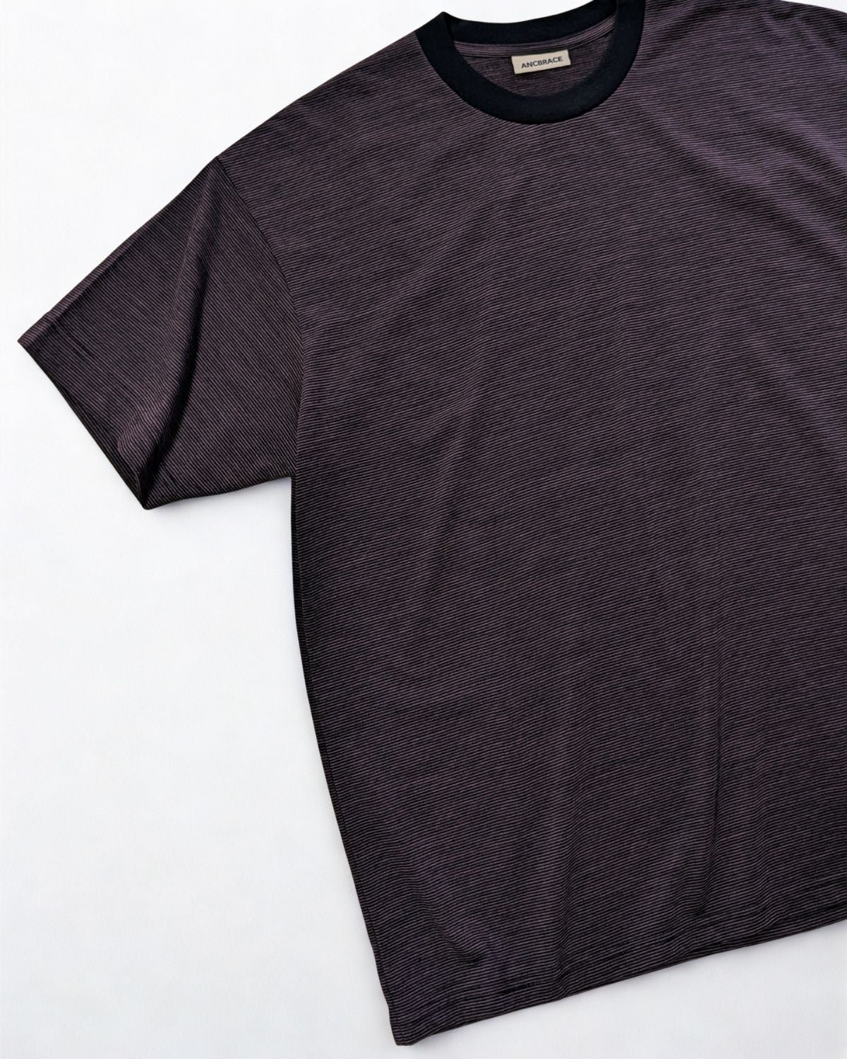 ANCBRACE / Comfort Merino Border Tee｜アンクブレイスの通販 - BLACK