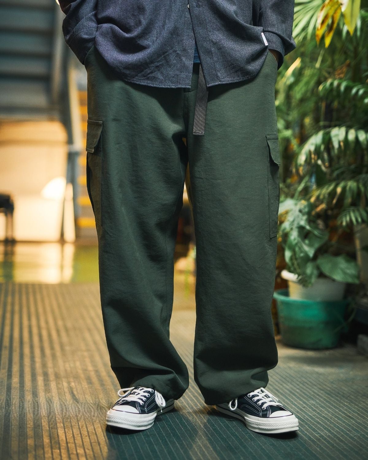 XXXXXSENSE / WIDE CARGO TROUSERS｜エックスセンスの通販 - BLACK BRICK