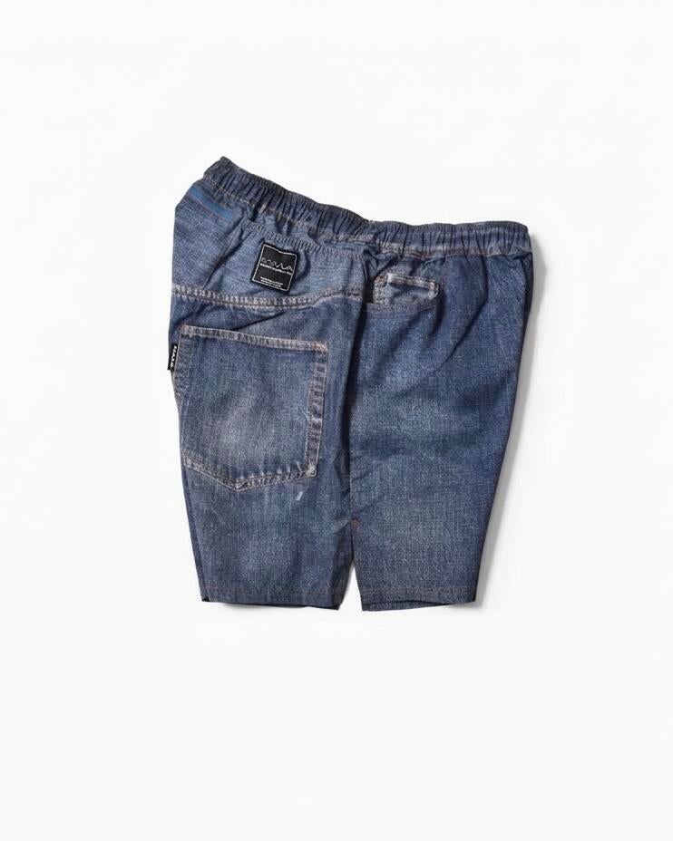 MOUNTAIN MARTIAL ARTS / Denim Run Shorts Standard｜マウンテン