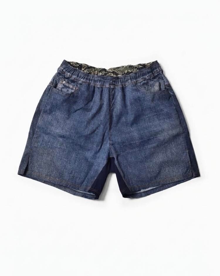MOUNTAIN MARTIAL ARTS / Denim Run Shorts Standard｜マウンテン